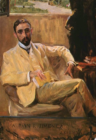 Portrait of Juan Ramón Jiménez by Joaquín Sorolla